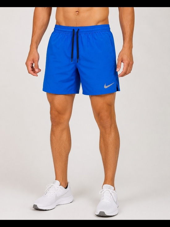 Nike Other - Nike Men’s Bright Blue Athletic Shorts with Silver Swoosh